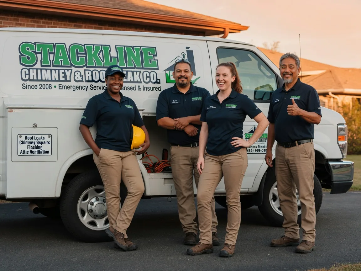 Chimney flashing repair company in Bordentown, NJ